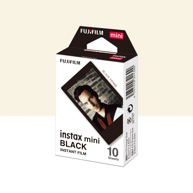 Fujifilm Instax Mini fekete keretes film 10db-os