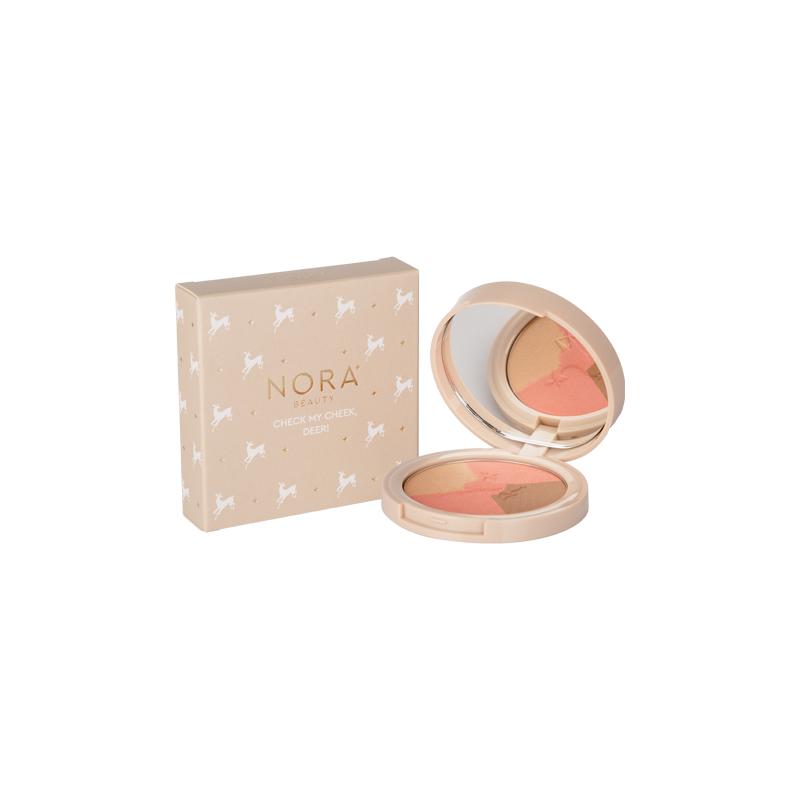 NORA BEAUTY PIROSÍTÓ, BRONZOSÍTÓ ÉS HIGHLIGHTER 02 WARM